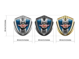 3d Emblem Badge Racing Design Glossy 3D